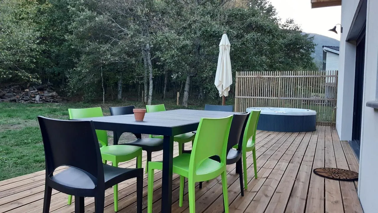 Villa A 5Mn D'Ax Les Thermes Perles-et-Castelet 0*,